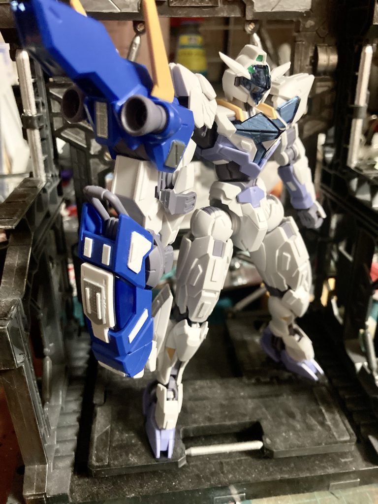 塗装前、プラ板ディテールアップした状態です。