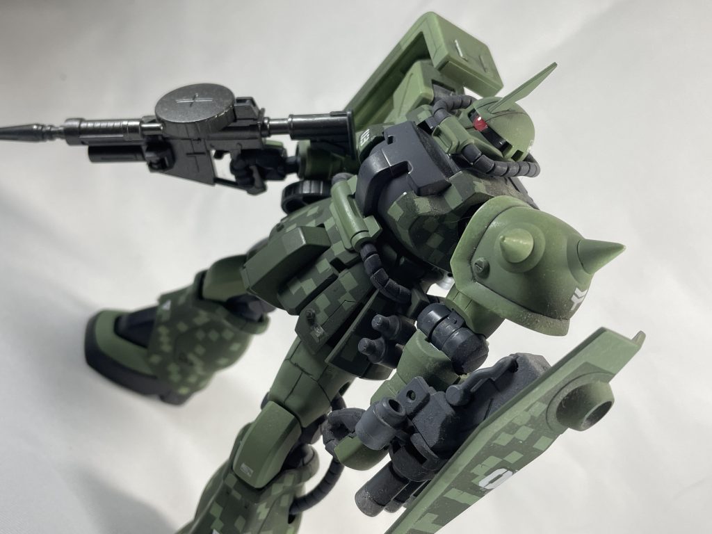 F2ザク　デジタル迷彩風–3枚目/制作者：clover@aniki1109