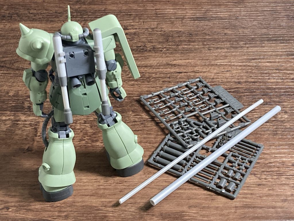 背面だから雰囲気重視でヨシ!としました〜