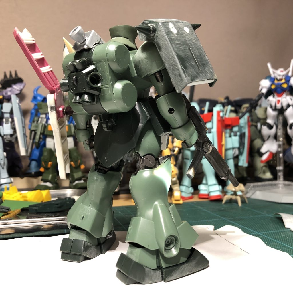 設定画の無い背面はほとんど弄っていないですｗ