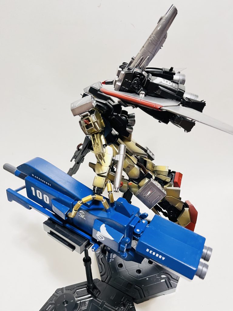 百式改とメガバズカーランチャー–3枚目/制作者：マリポン