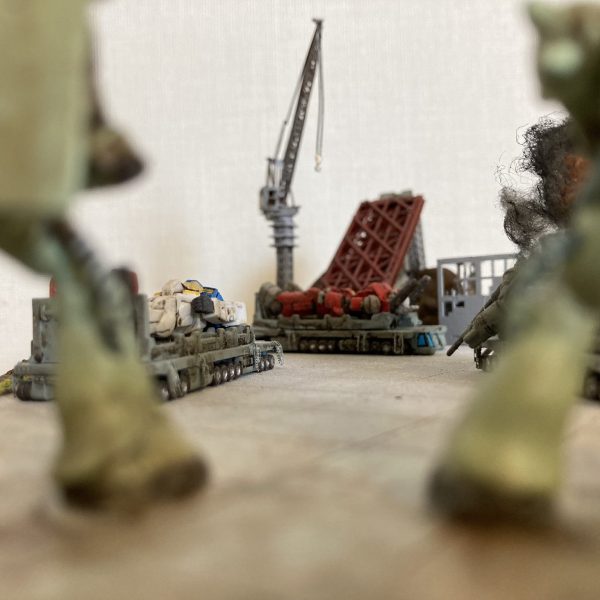 ガンダム　大地に立つちょっと前