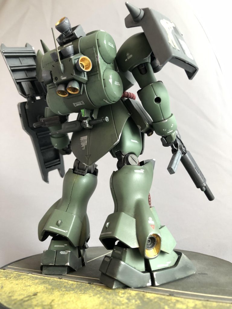 デカール乾燥後、つや消しクリアを吹き、ウォッシング＆ウェザリング。最後までご覧いただきありがとうございます！