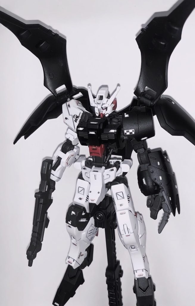 アクティブクロークのオープン時。悪魔の羽みたい。かっこいい。好き