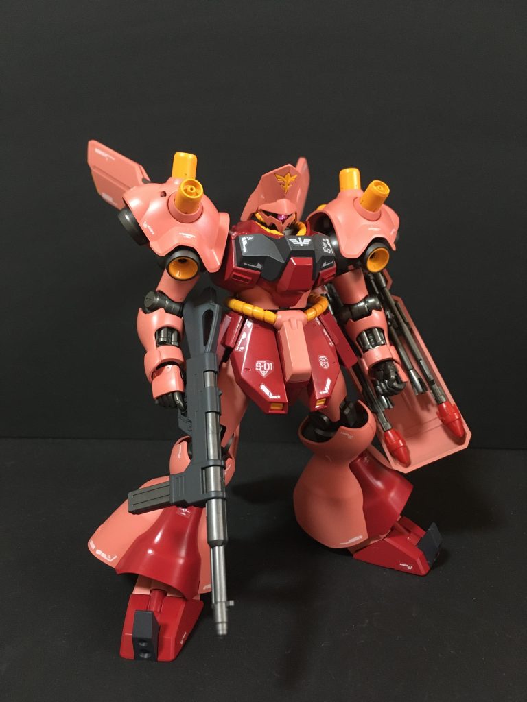 脚部はヤクトドーガ用としています。盾はサイコドーガ盾がしっくりこなかったのでギラドーガ用を保持させています。