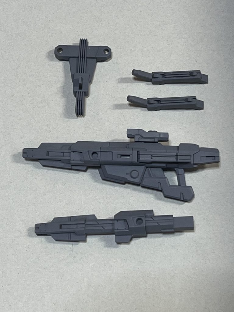 ライフルとシールド基部