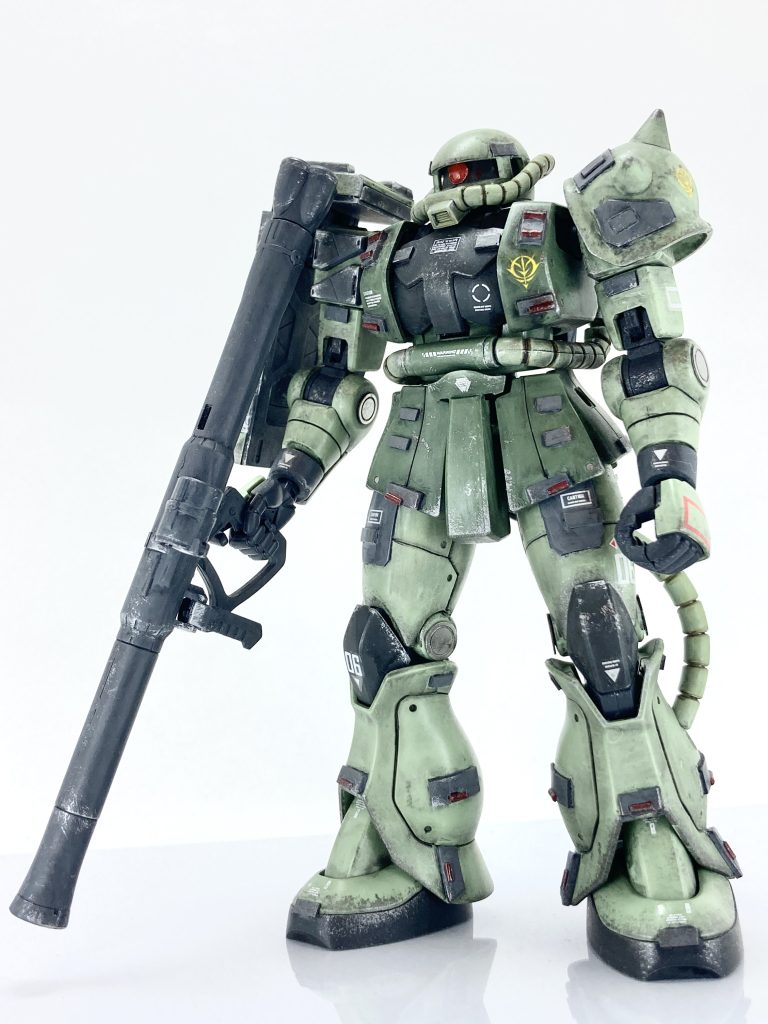 ザクII–3枚目/制作者：レン@筆塗り部分塗装