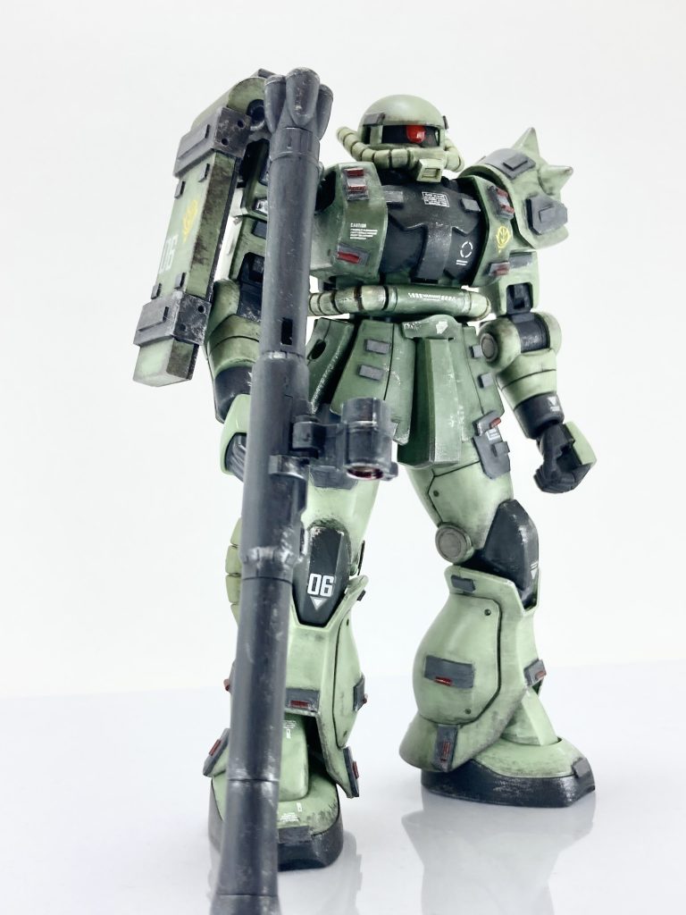 ザクII–2枚目/制作者：レン@筆塗り部分塗装