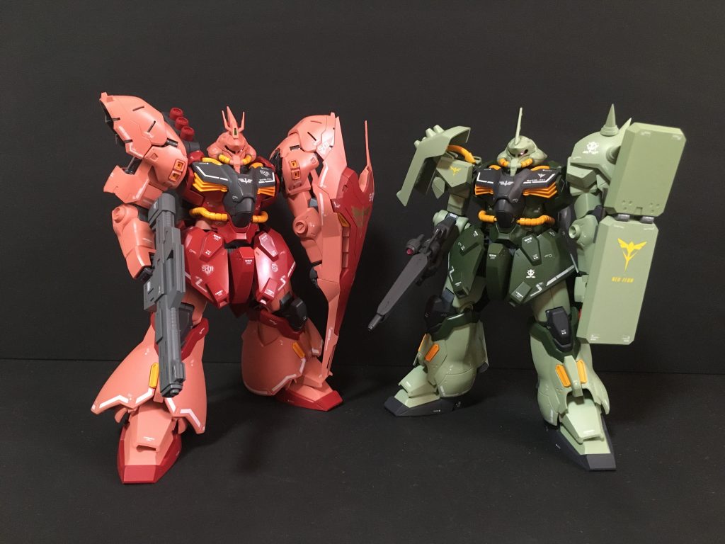 ネオジオン軍メッサーの2ショット量産型 https://gumpla.jp/hg/1573842
