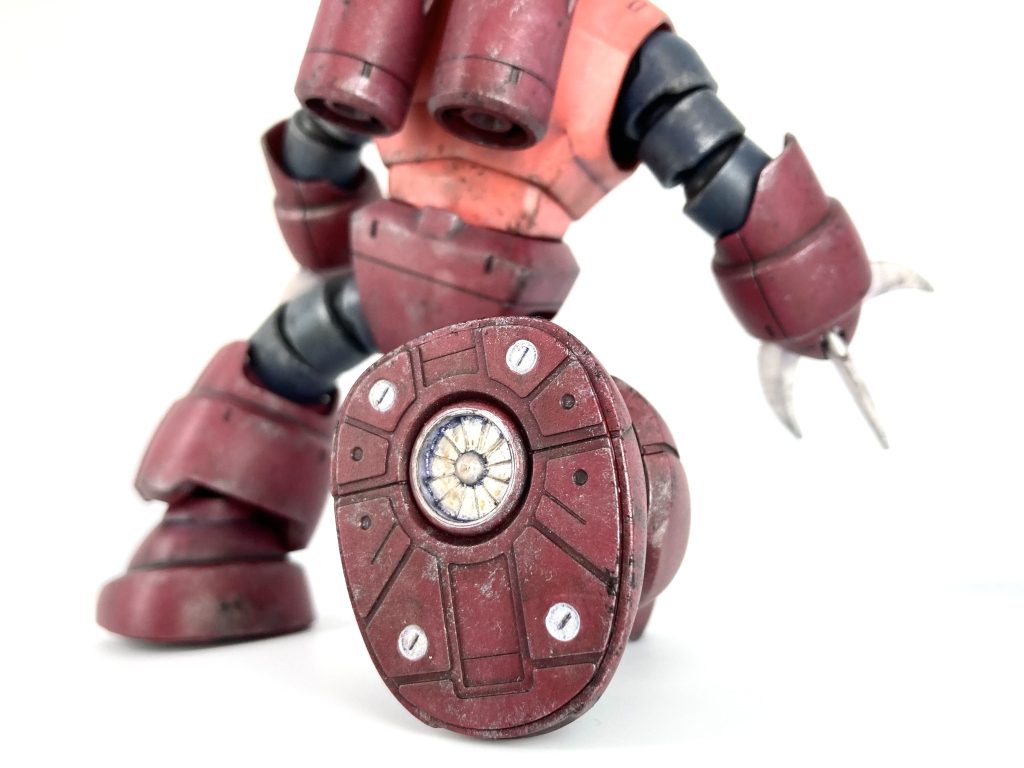 工作は苦手なので、部分塗装でなんとか情報量を増やそうと頑張ってます。見えないけど。