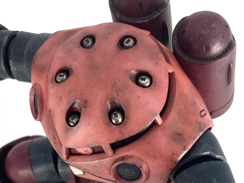 消したはずの合わせ目が復活。工作作業はまだまだ苦手です…