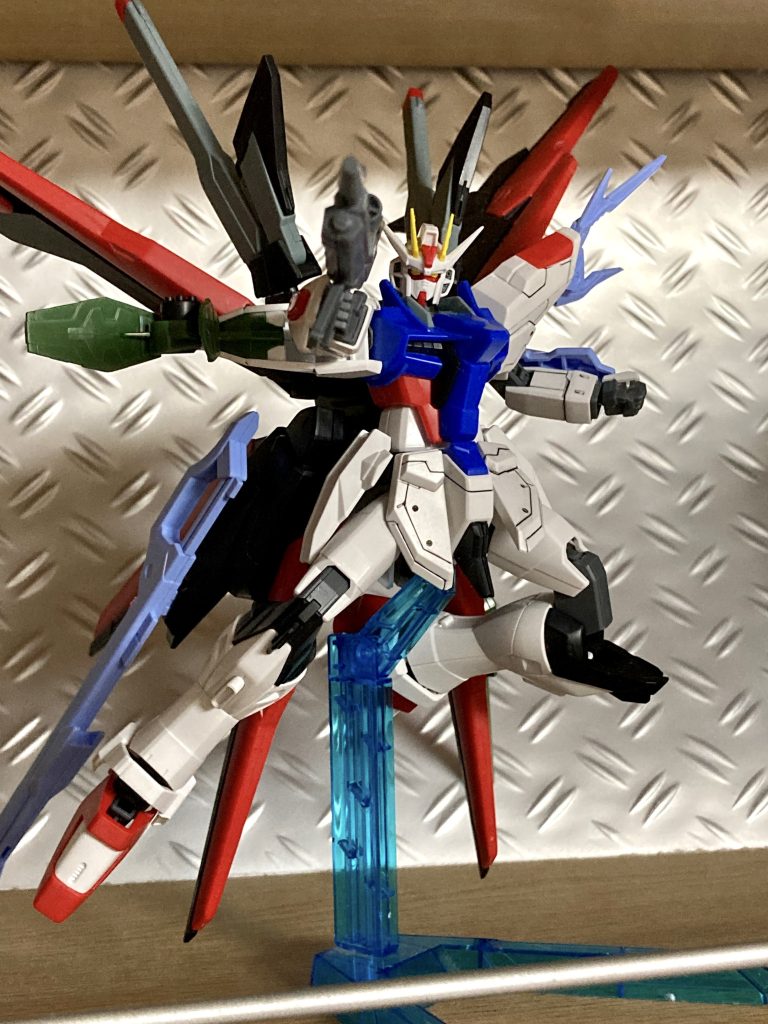 素組みしてSEED撃ちした時。