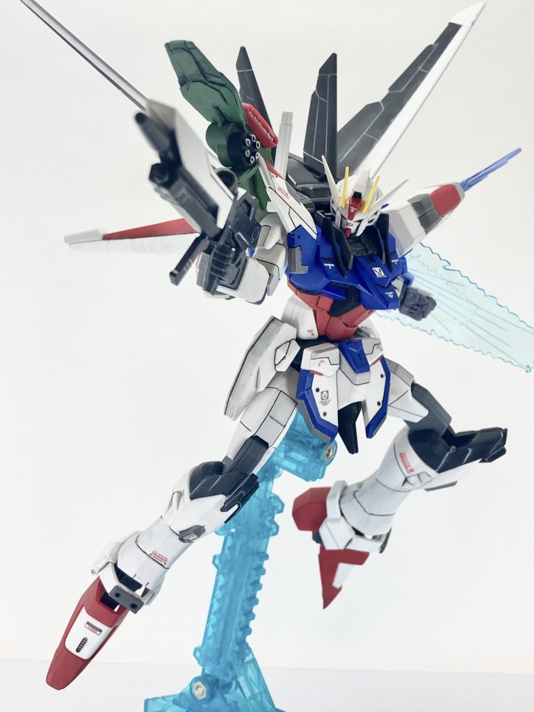 パーフェクトストライクフリーダム–2枚目/制作者：レン@筆塗り部分塗装