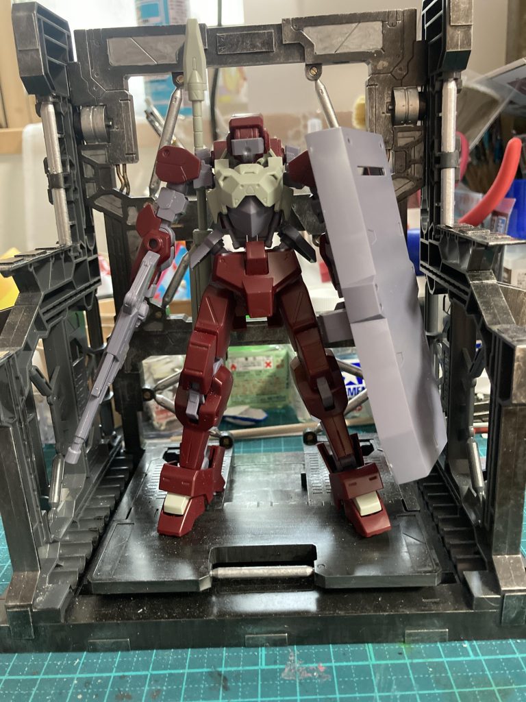 素組みが終わった時ですね。