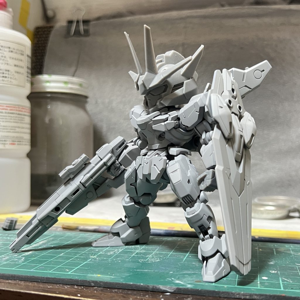 表面処理をしてサフ吹きました