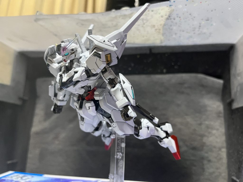 劇中でのビットオンフォームはバリアブルロッドライフルが外れていたので同じように。 