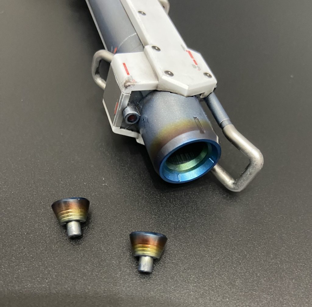 焼き塗装にも初挑戦してみました!