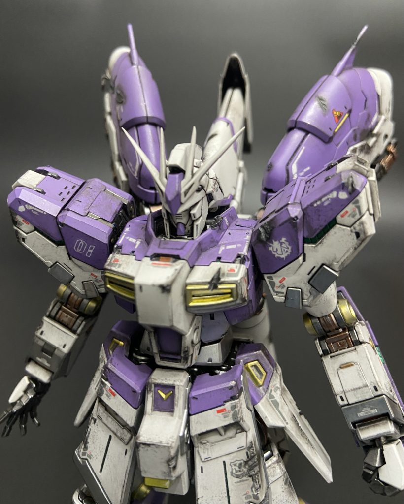 #α Hi-νガンダム+ ハイパー・メガ・バズーカ・ランチャー–5枚目/制作者:ModelerT