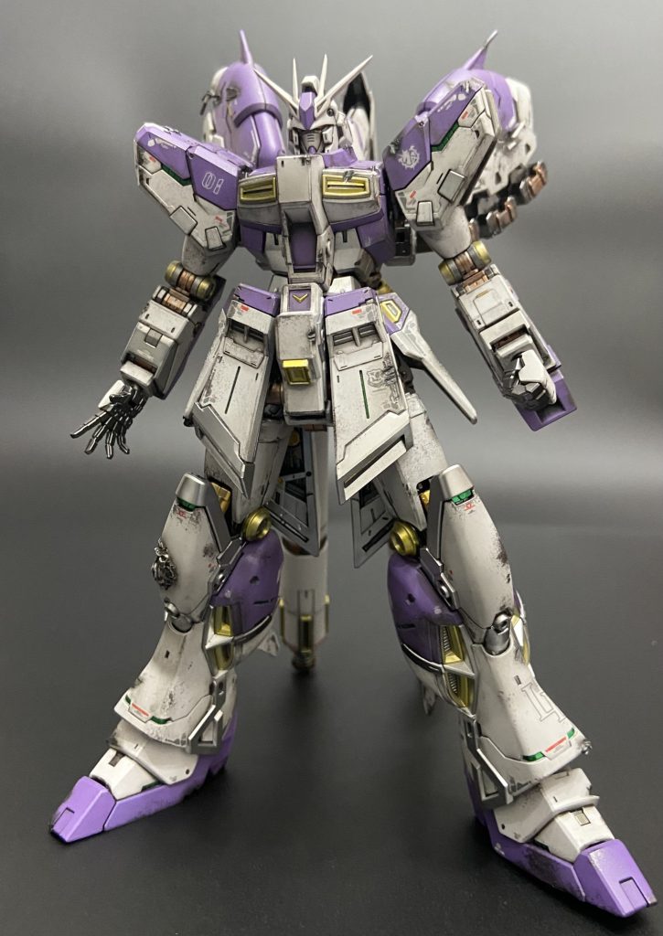 #α Hi-νガンダム+ ハイパー・メガ・バズーカ・ランチャー–4枚目/制作者:ModelerT