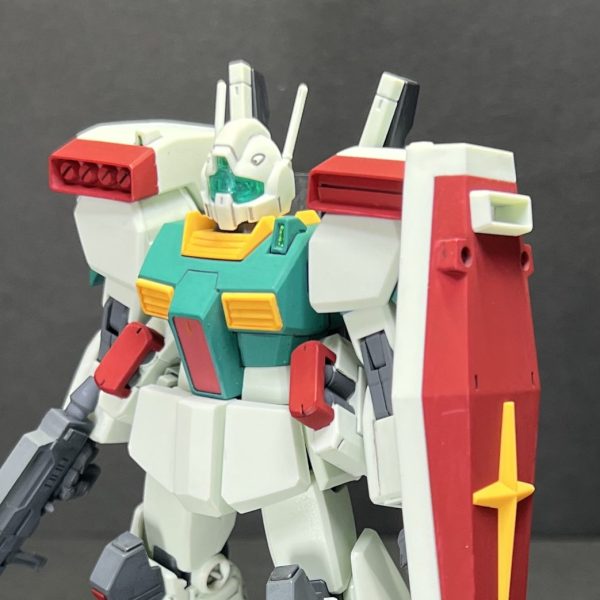 ジムIII　筆塗り部分塗装