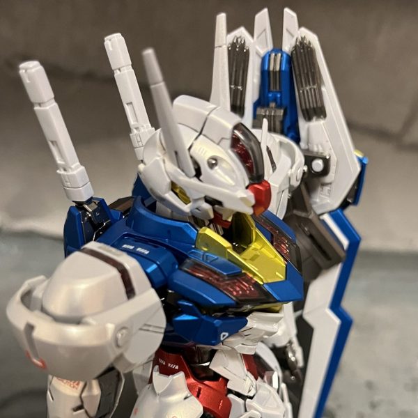 フルメカニクス　ガンダムエアリアル　メタリック塗装