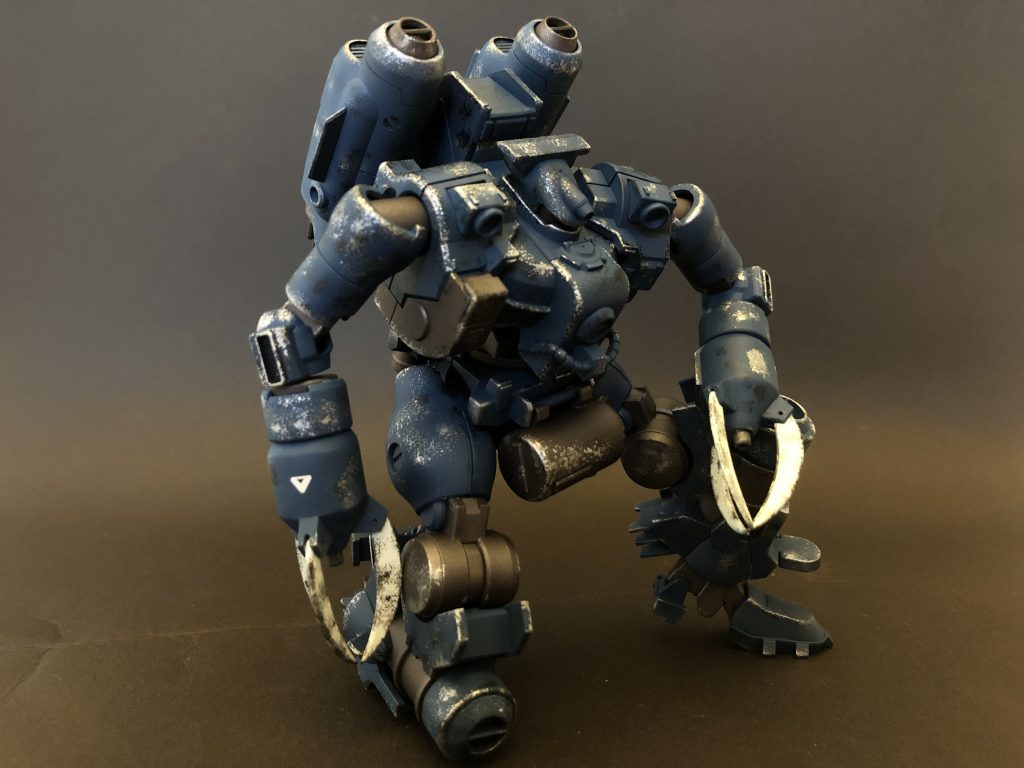 最後までご覧いただきありがとうございました!「陸」、「海」と来たので次回は「空」のティエレンをつくってみたいな...