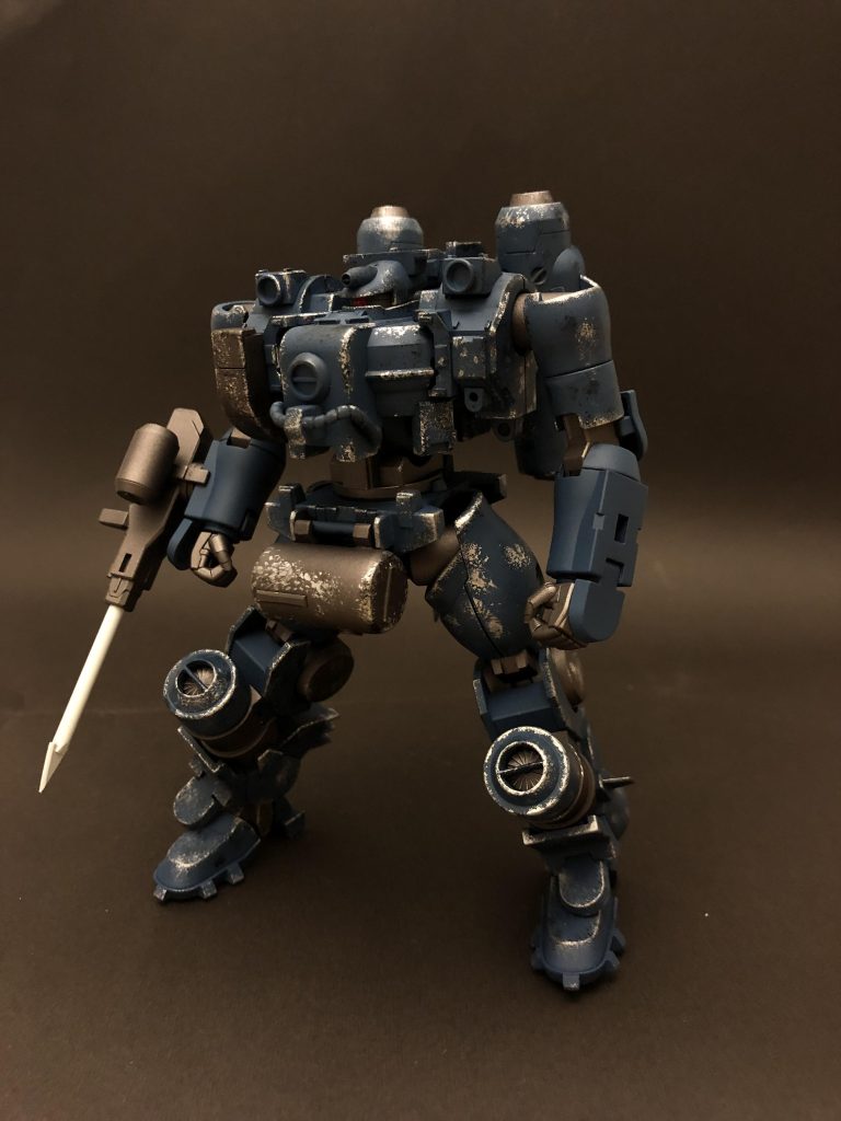 オマケで普通腕部+ニードルガンにも換装できます。