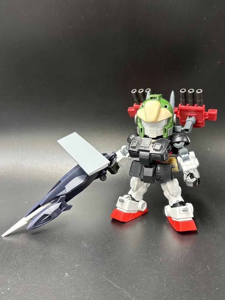 ガンキャノンアクアダイバーの塗装前状態