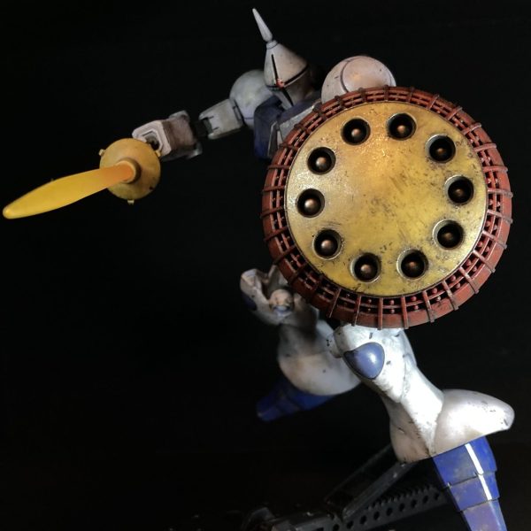 HGUCギャン成形色仕上げ