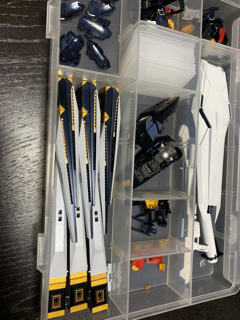 真っ先にファンネルを作りました、後半は雑になりがちなので😅