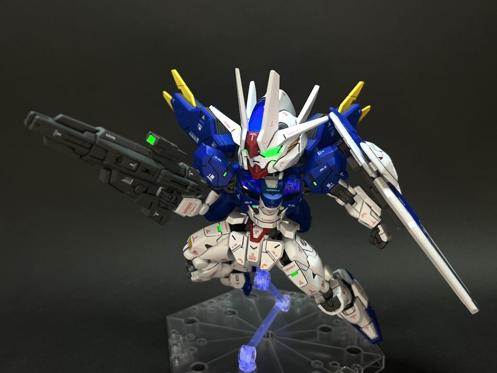 SDガンダムエアリアル改修型–2枚目/制作者：@konboku1225