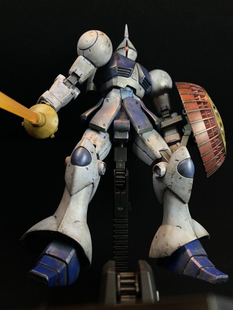 HGUCギャン成形色仕上げ–4枚目/制作者:KIRAKUNI-GP