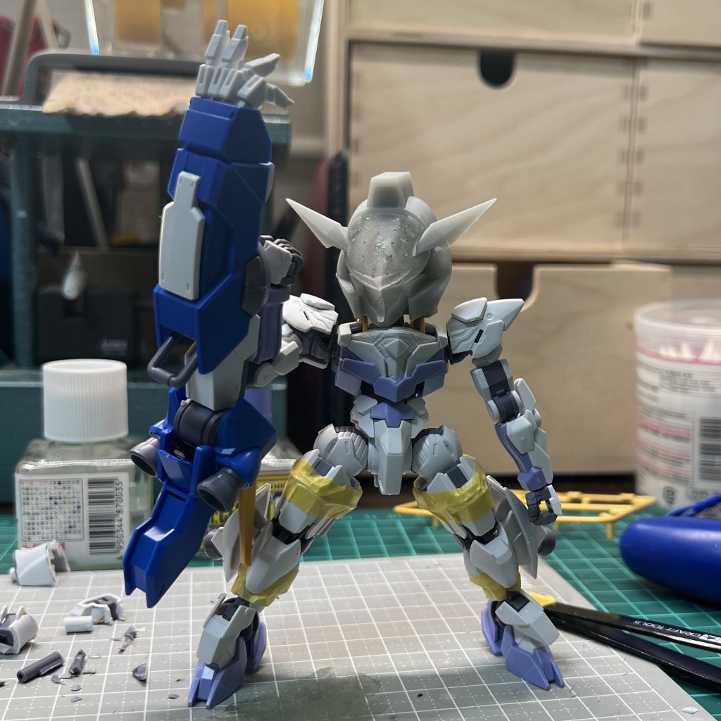 2回目スネを思い切って短くしました。