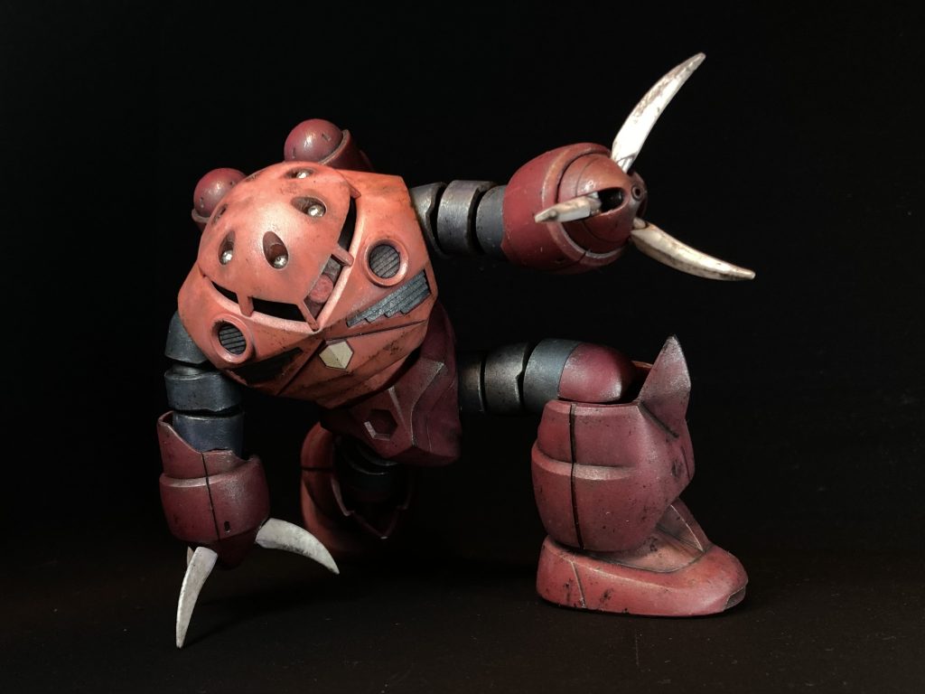 HGUCシャア専用ズゴック成形色仕上げ–2枚目/制作者：KIRAKUNI-GP