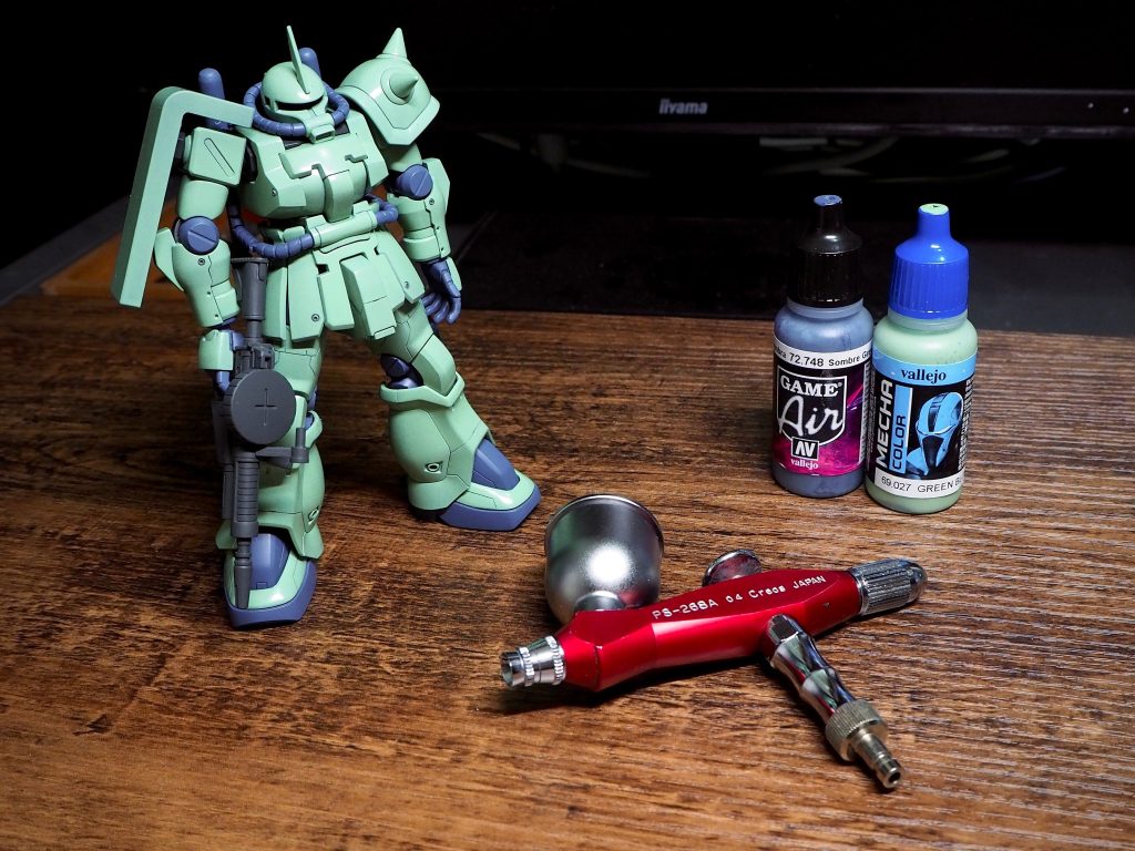 塗料にはファレホを使っています。