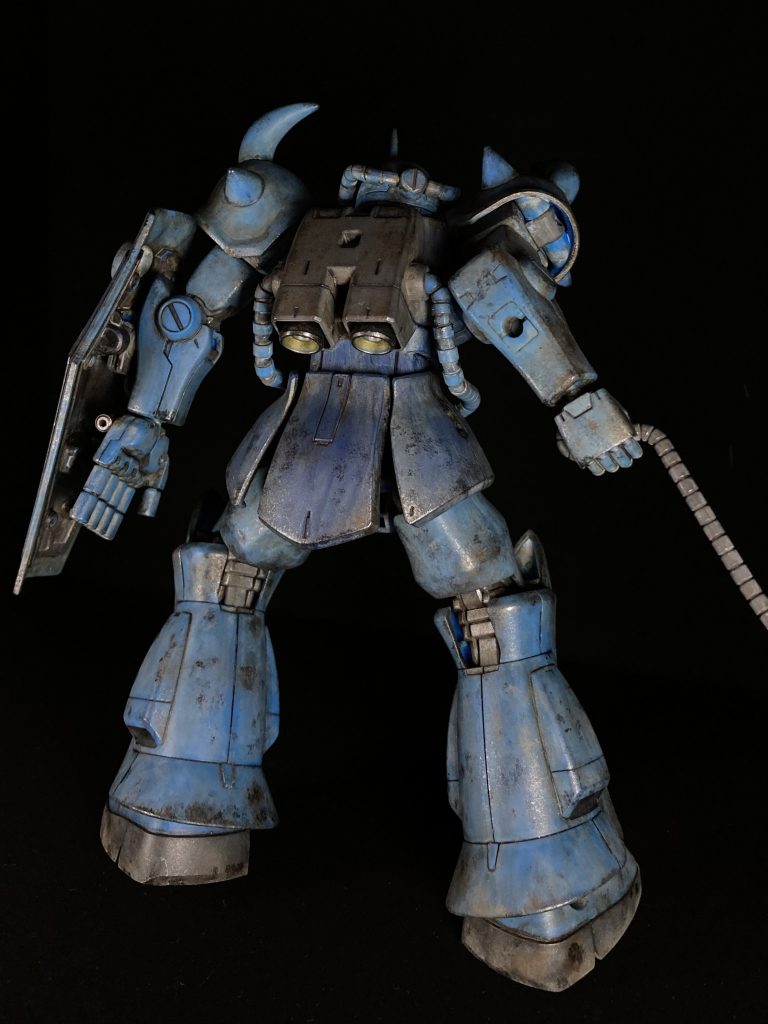 HGUCグフ成形色仕上げ–5枚目/制作者：KIRAKUNI-GP