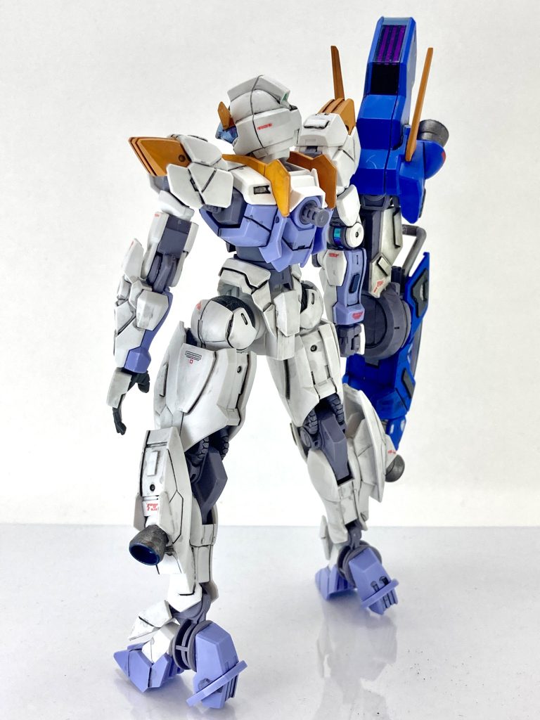 ガンダム・ルブリス・ジウ–7枚目/制作者：レン@筆塗り部分塗装