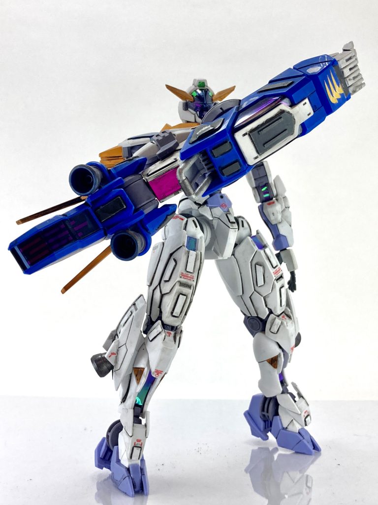 ガンダム・ルブリス・ジウ–6枚目/制作者：レン@筆塗り部分塗装