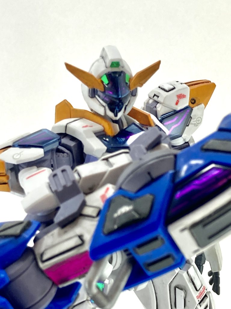 ガンダム・ルブリス・ジウ–9枚目/制作者：レン@筆塗り部分塗装