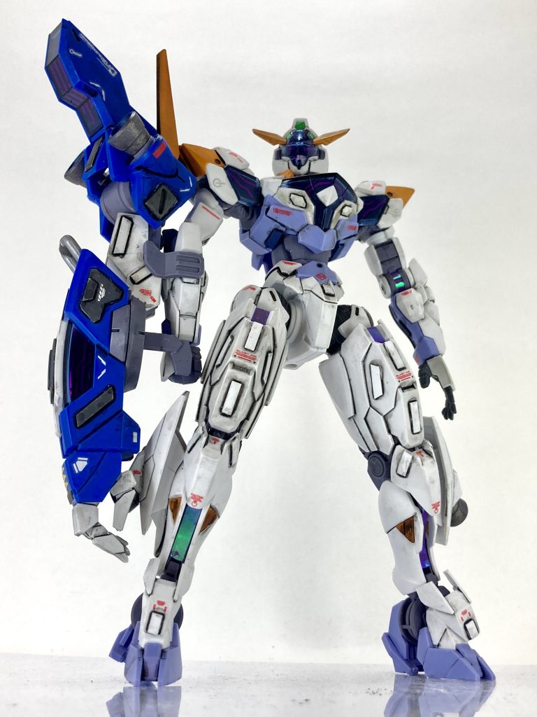 ガンダム・ルブリス・ジウ–4枚目/制作者：レン@筆塗り部分塗装