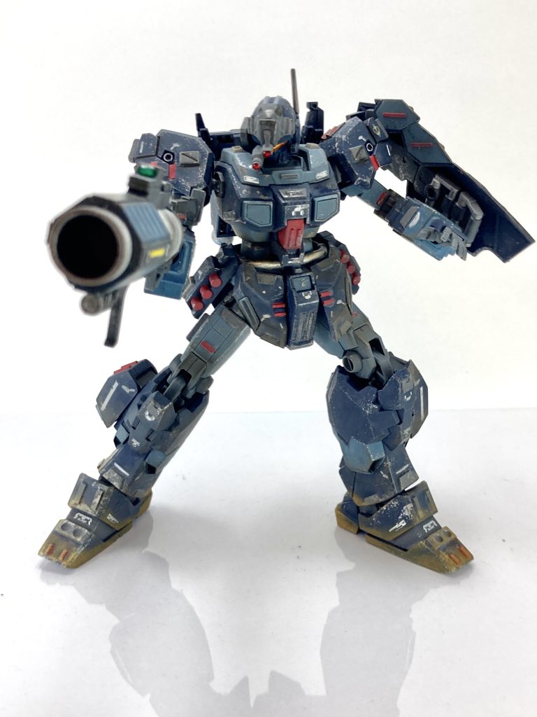 HG ジェスタ（シェザール隊Ｃ班装備）–7枚目/制作者：レン@筆塗り部分塗装