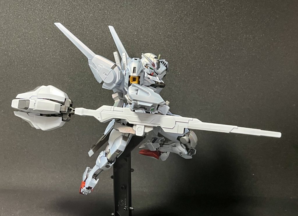 ビットオンフォーム+バリアブルロッドライフルライフルがかなりの長物なのでビットオンフォームの方が画面の収まりがいい気がします