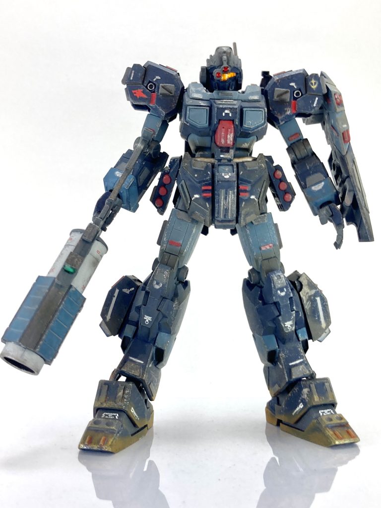 HG ジェスタ（シェザール隊Ｃ班装備）–2枚目/制作者：レン@筆塗り部分塗装