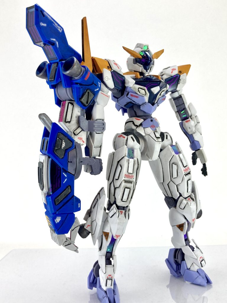 ガンダム・ルブリス・ジウ–3枚目/制作者：レン@筆塗り部分塗装