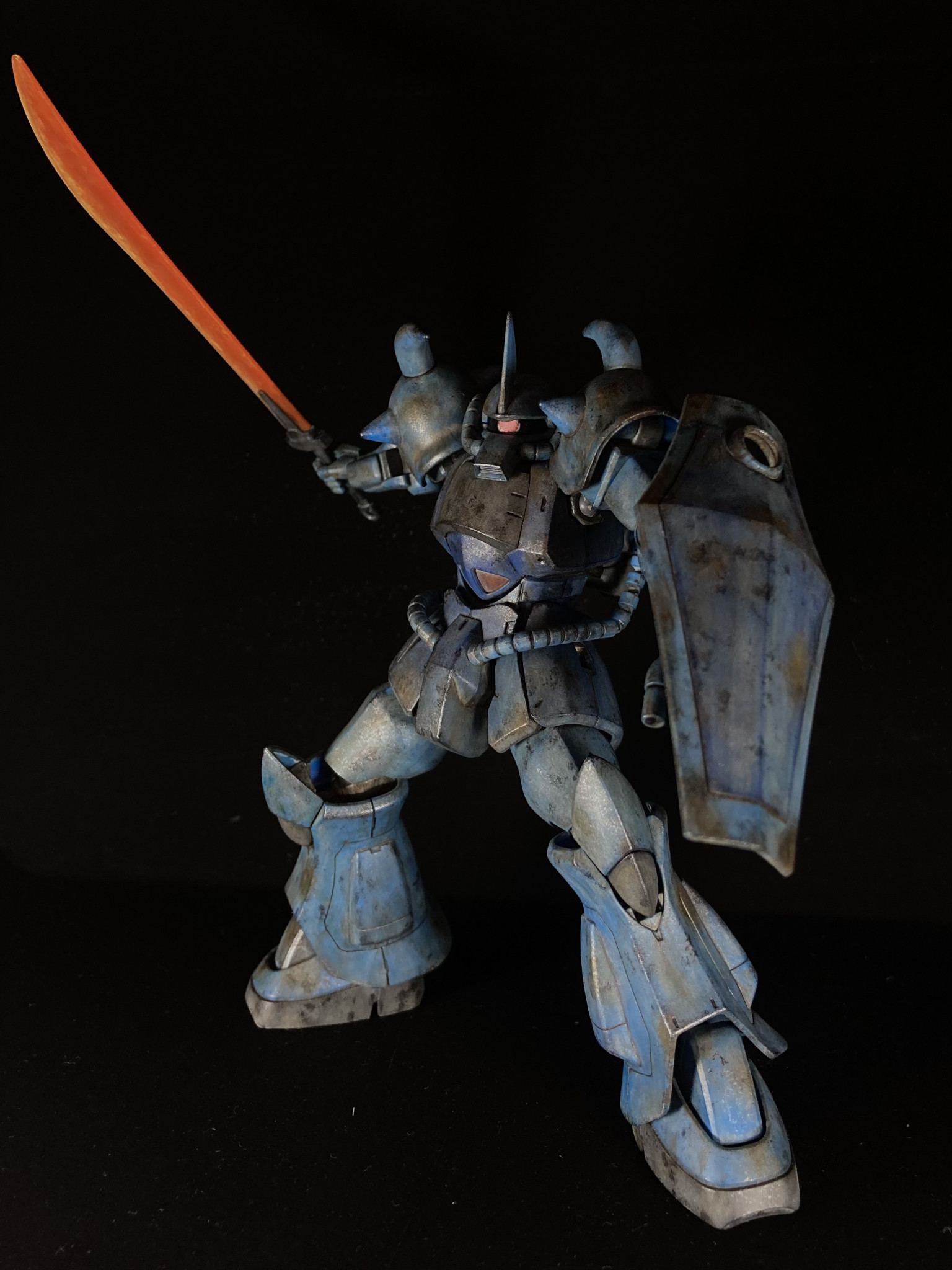 HGUCグフ成形色仕上げ｜KIRAKUNI-GPさんのガンプラ作品｜GUNSTA（ガンスタ）