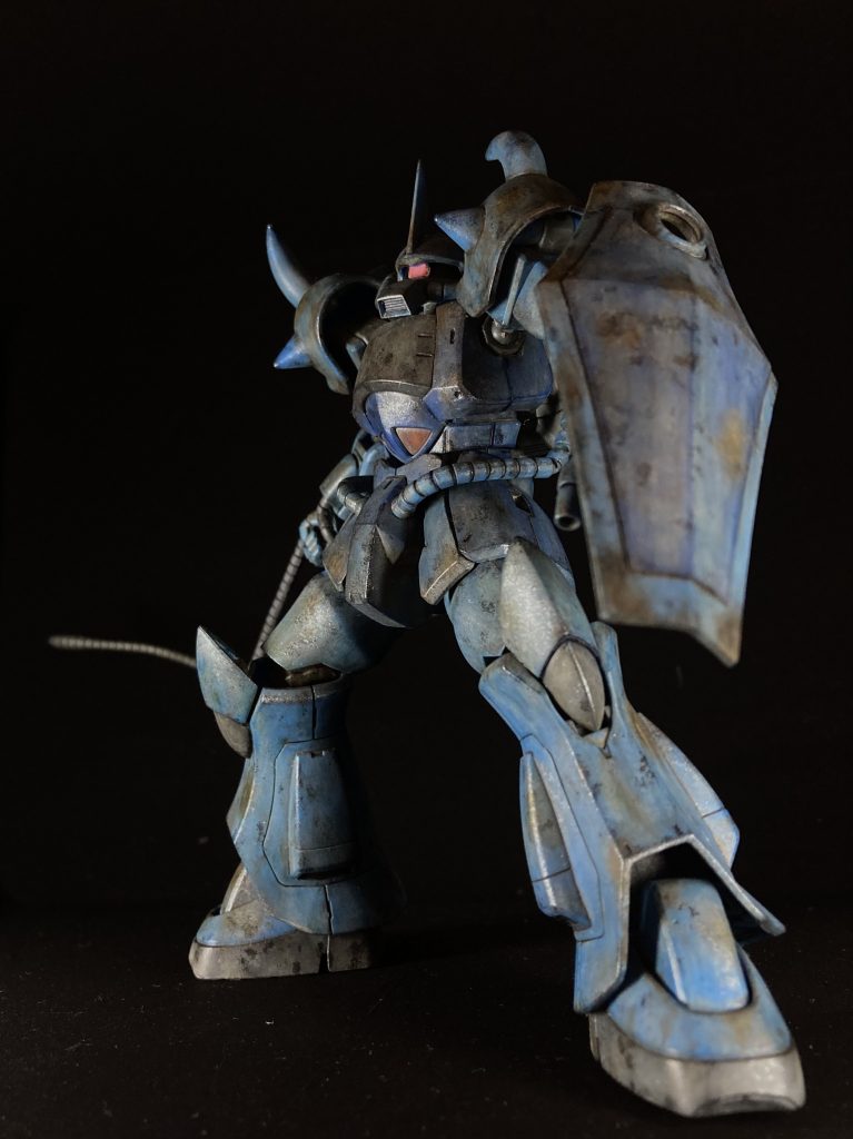 HGUCグフ成形色仕上げ–2枚目/制作者：KIRAKUNI-GP