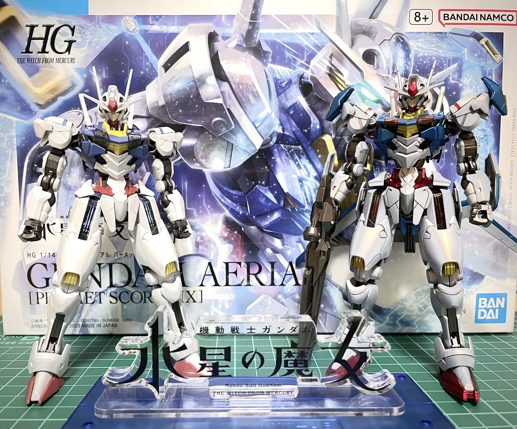 パーメットスコアシックスの素組と並べてパシャリ