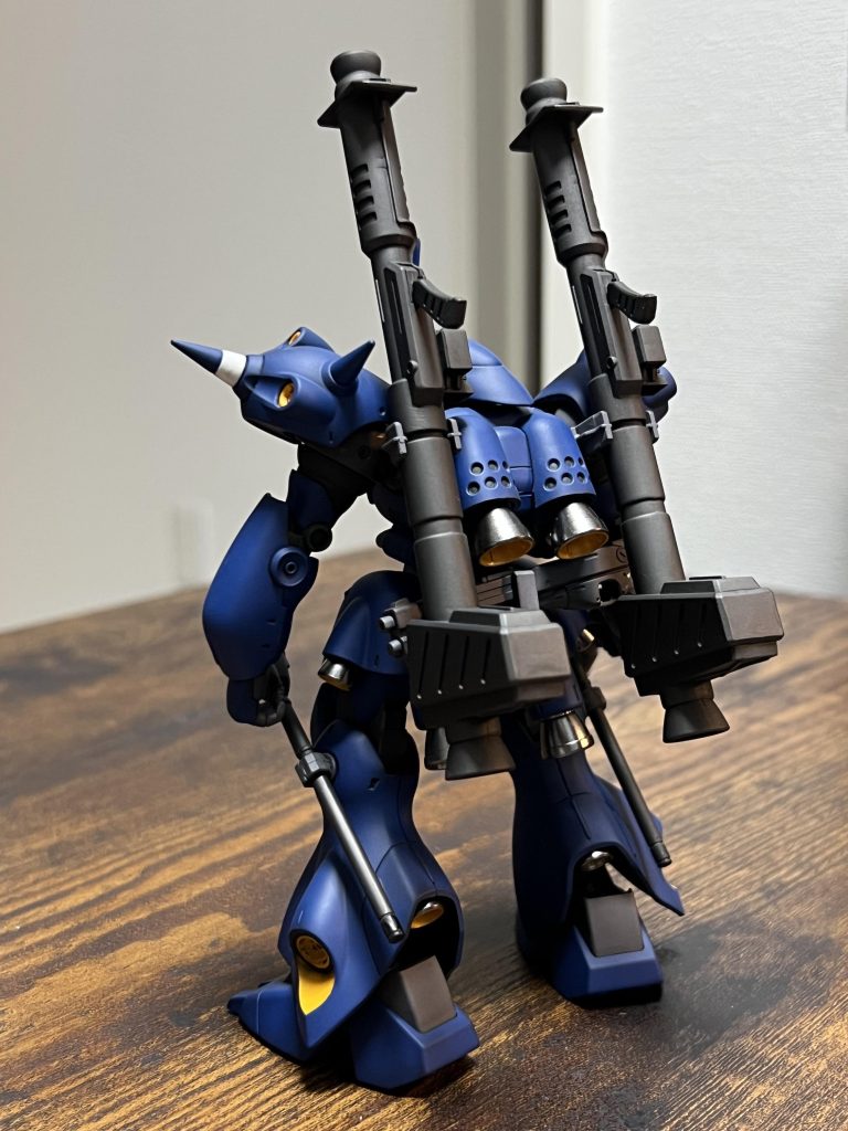 なんかポケ戦の機体はバーニアの塗り分けが大変な気がする…しんどすぎた…。良かったら見てやってください。 