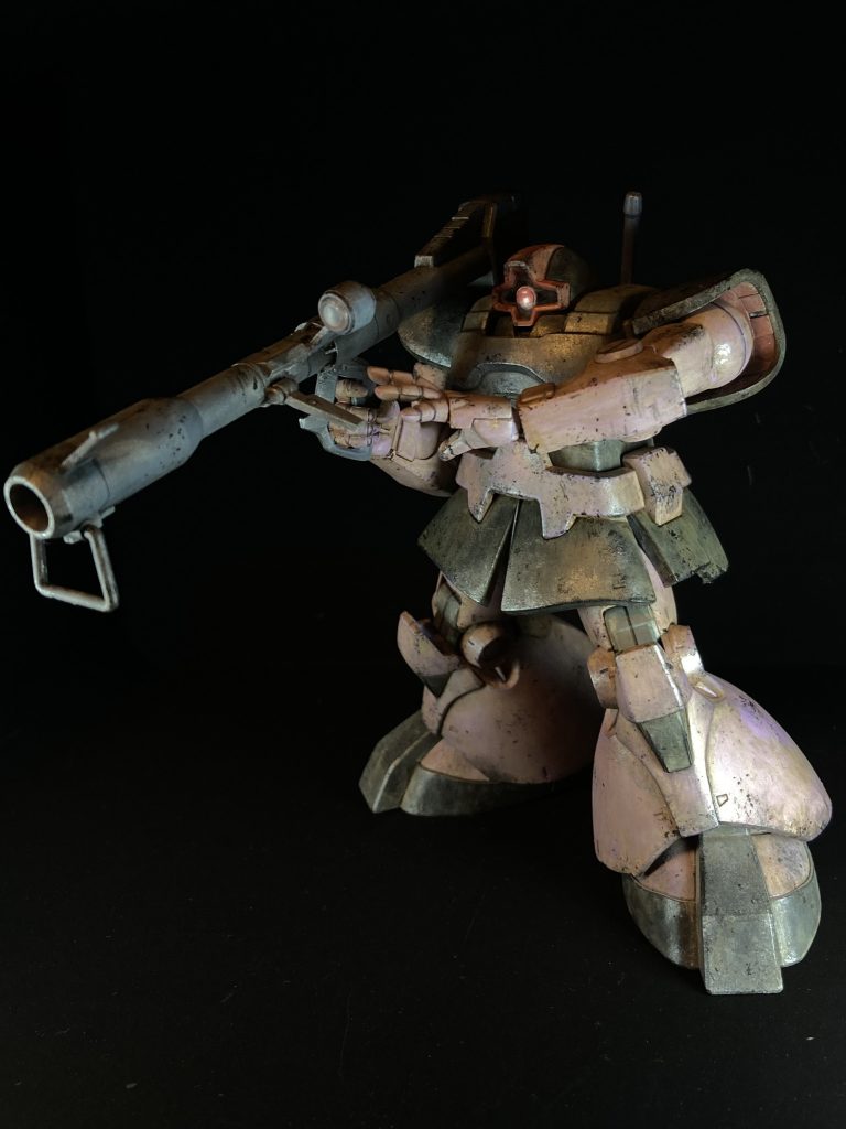 HGUCドム成形色仕上げ–5枚目/制作者：KIRAKUNI-GP