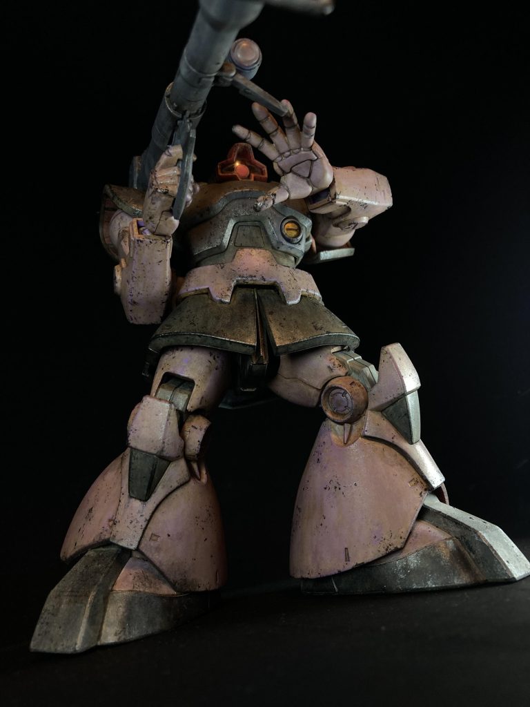 HGUCドム成形色仕上げ–3枚目/制作者：KIRAKUNI-GP